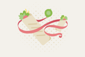 Где искать самую большую шаверму в Петербурге? 🌯 Инфографика «Бумаги»