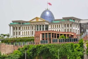 МИД Грузии переехал. Теперь он располагается в Авлабараском дворце